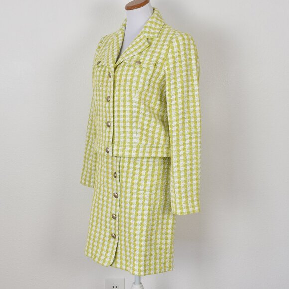 Talbots Tweed Skirt Suit Set NEW - 2 - Picture 7 of 14